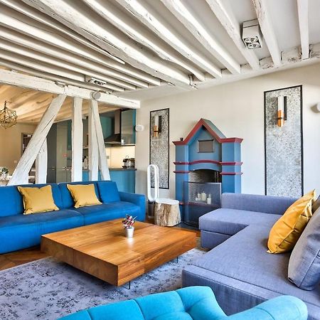 Le Marais Superb Apartment Terrace Paris Free Netflix ภายนอก รูปภาพ
